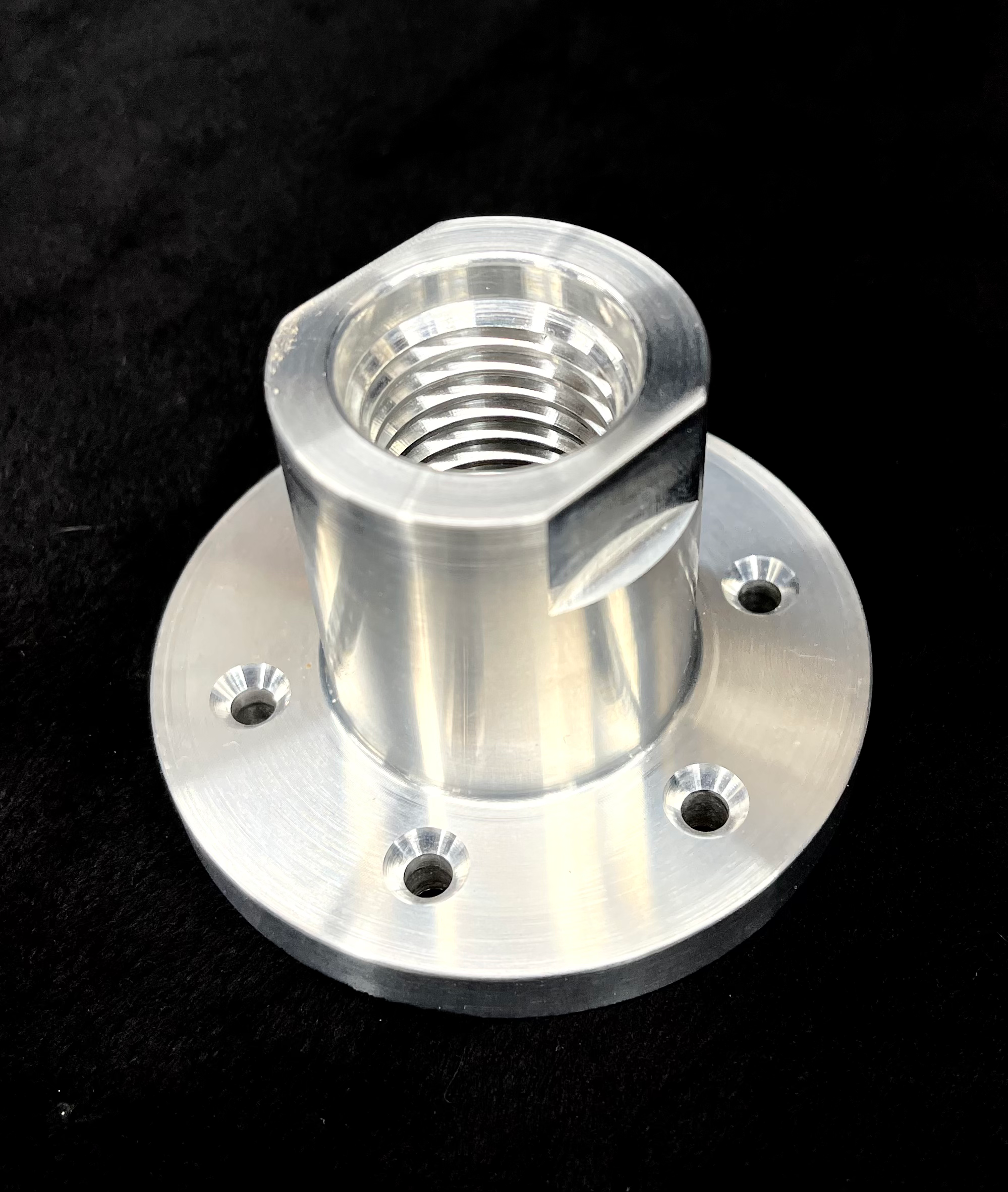 3” Aluminum Faceplate 1” x 8 TPI