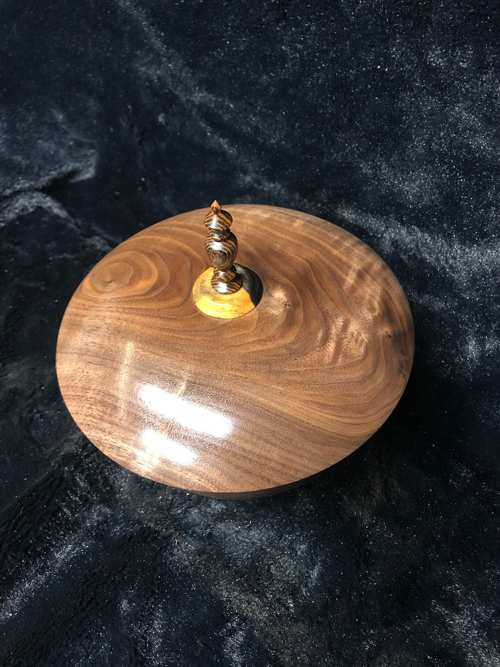 Thumbnail: Black Walnut Hollowform Urn