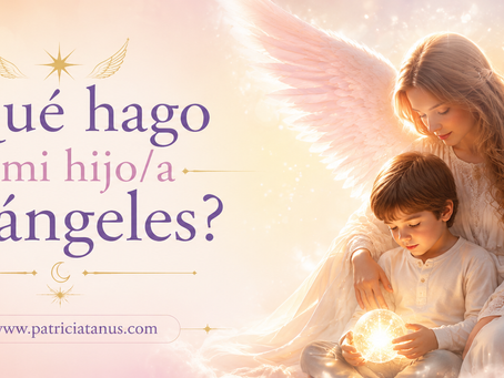 MI HIJO VE ÁNGELES...