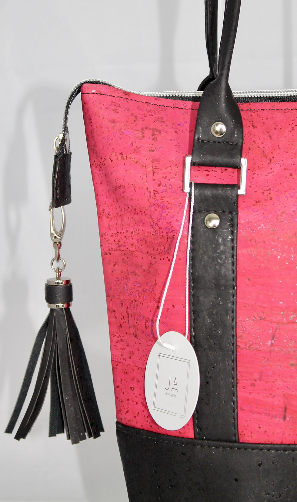 Thumbnail: Shoulder Bag - Pink & Black
