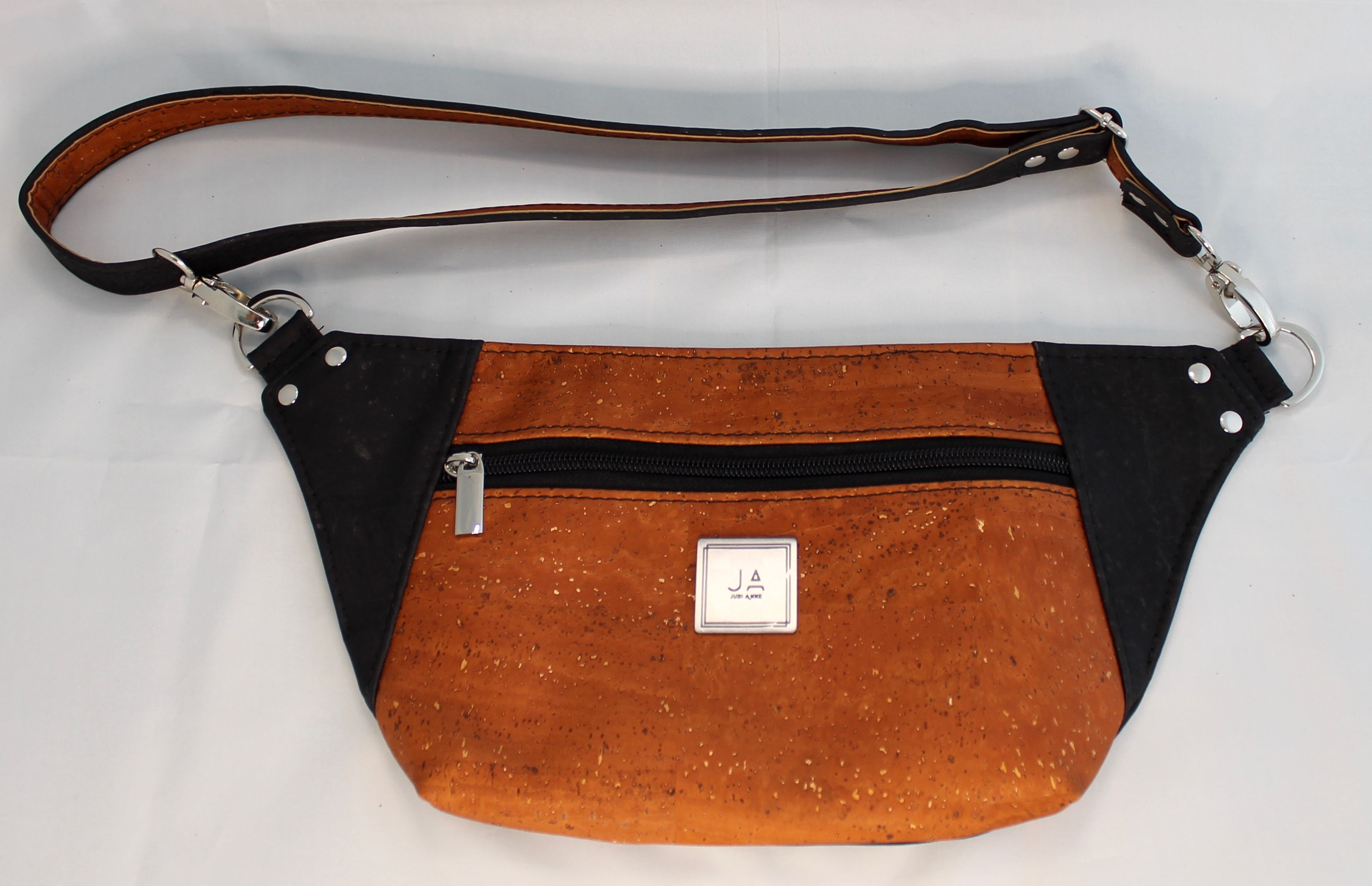 Hip/Sling Bag - Cinnamon & Black