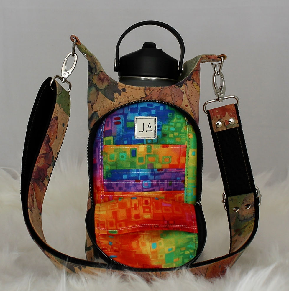 Thumbnail: Tumbler Tote - Natural Watercolour Print