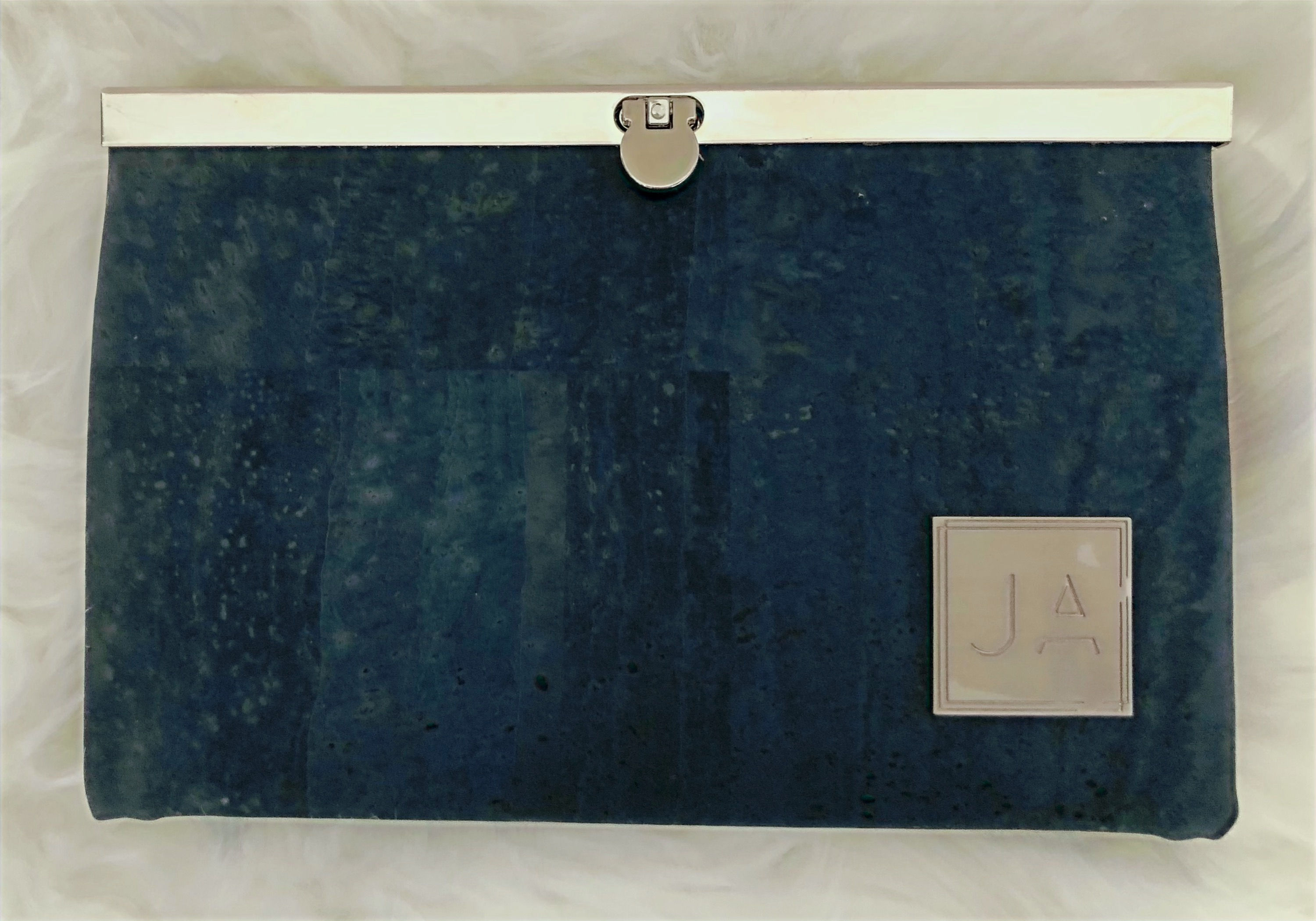 Navy Clutch Wallet
