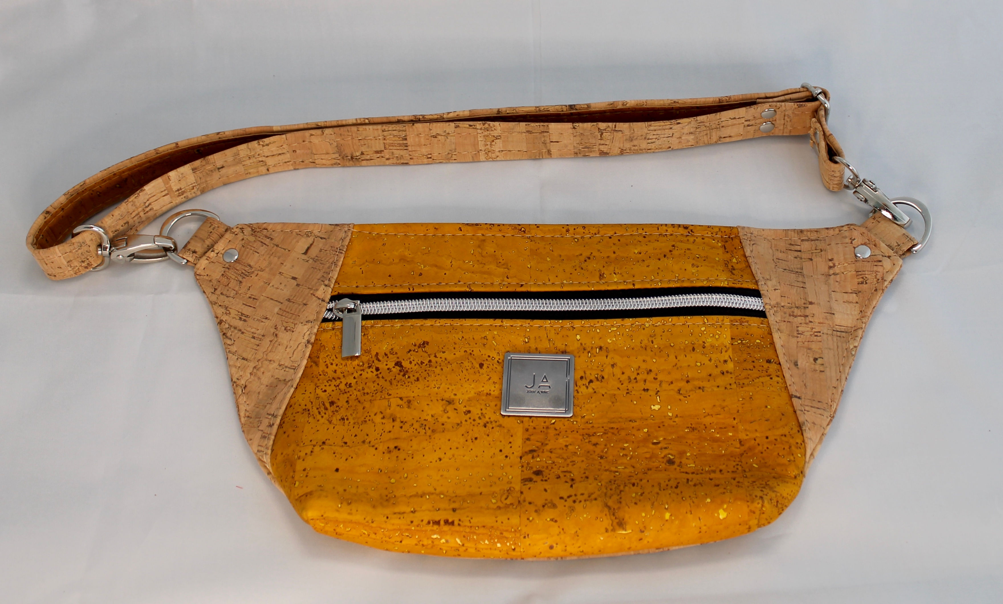 Hip/Sling Bag - Gold & Natural