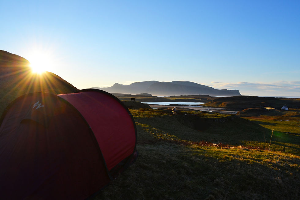Camping Isle of Canna