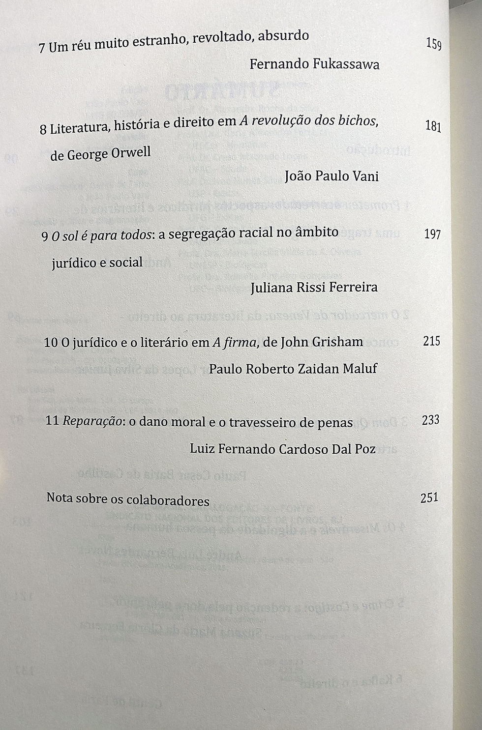 Miniatura: Direito e literatura. Confluências e afinidades