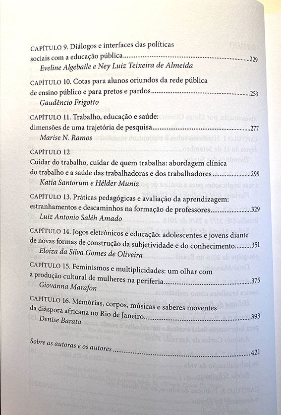 Miniatura: Políticas Públicas e Formação Humana: Contribuições para o Futuro