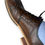 Thumbnail: RARE VINTAGE 70S DUCK TOE SHOES BROGUES BROWN LEATHER TOJO SPOONS PLATFORMS