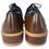 Thumbnail: RARE VINTAGE 70S DUCK TOE SHOES BROGUES BROWN LEATHER TOJO SPOONS PLATFORMS