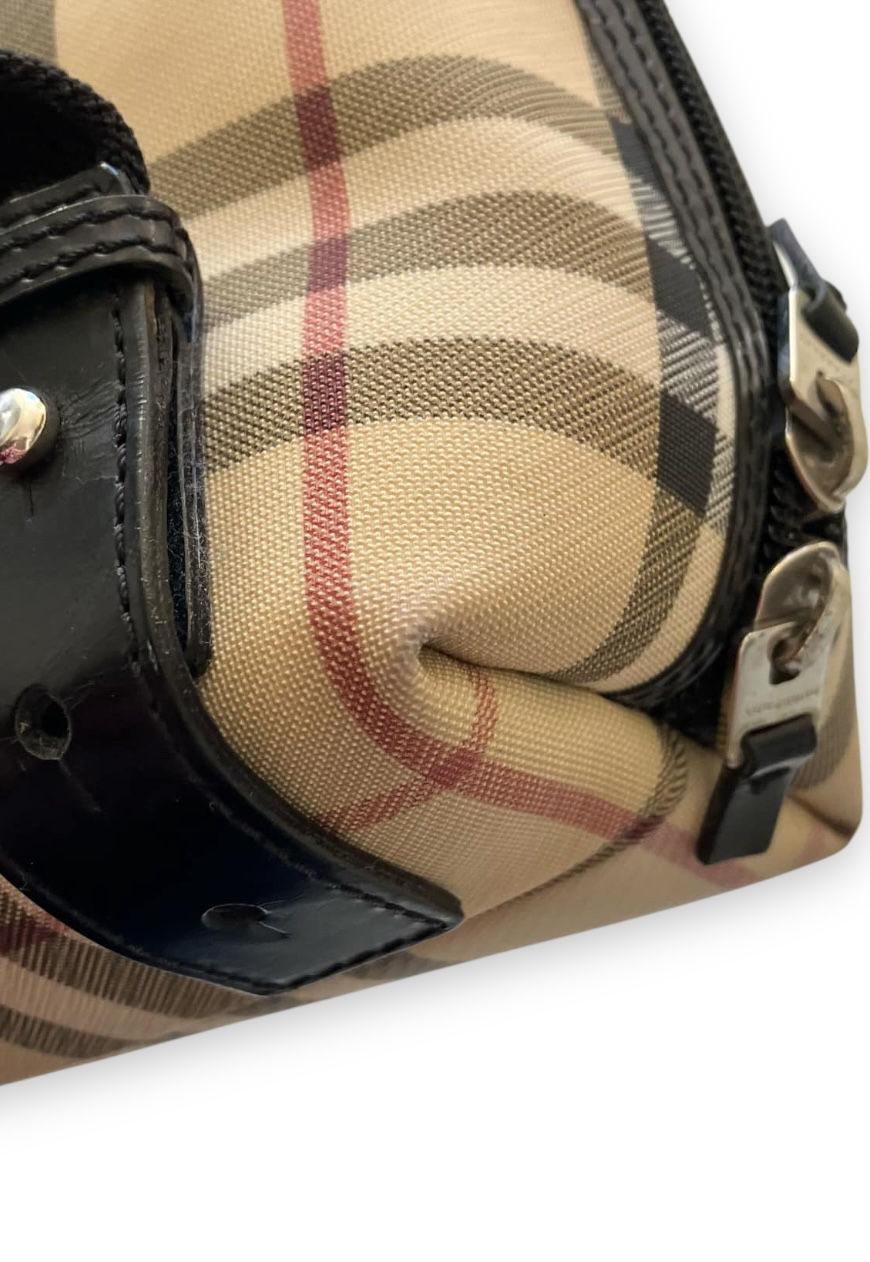 Thumbnail: VINTAGE BURBERRY BAG RUCKSACK BACKPACK BEIGE NOVA CHECK