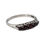 Thumbnail: VINTAGE 925 STERLING SILVER RING RED GARNET GEMSTONES 
