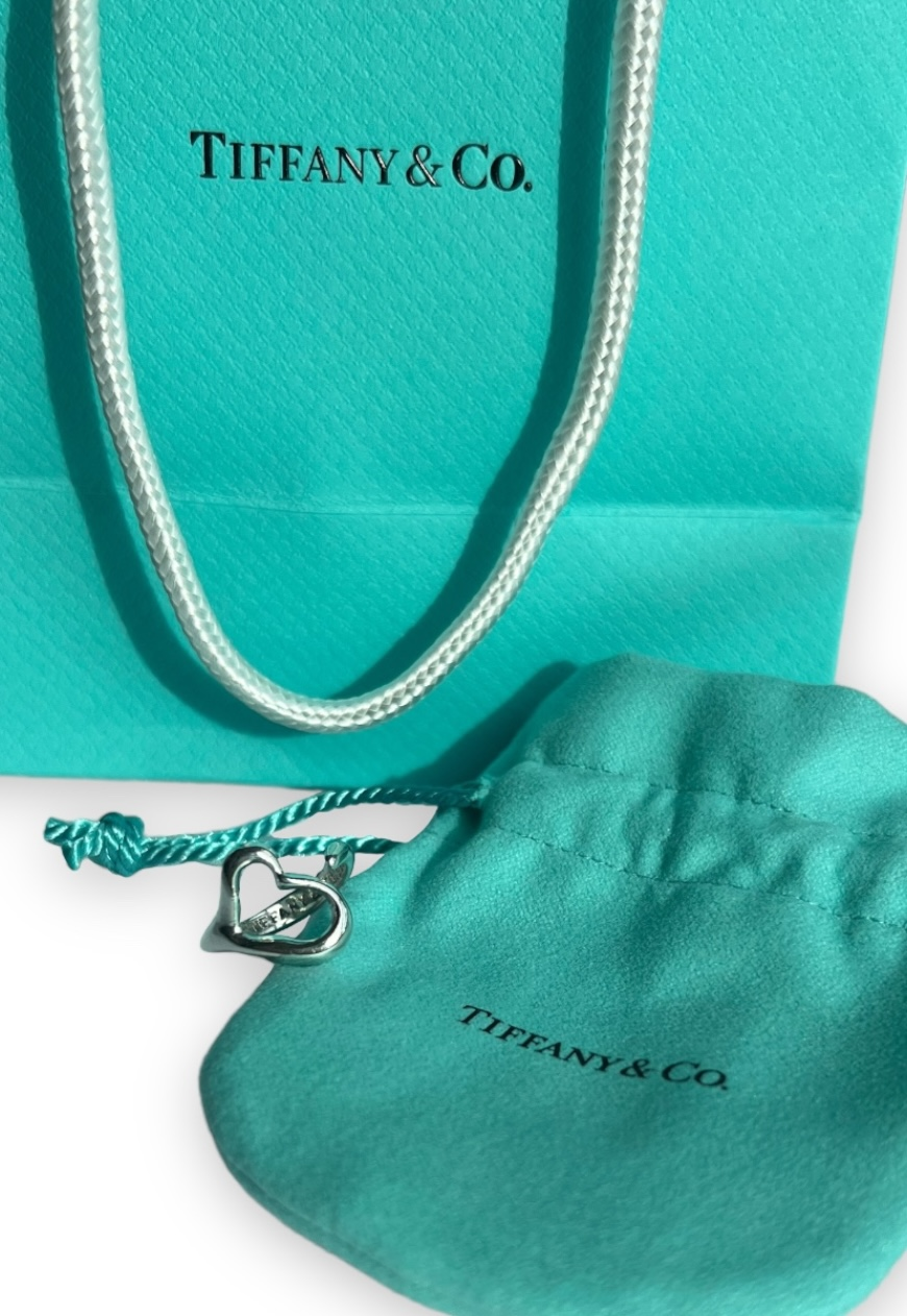 Thumbnail: TIFFANY RING ELSA PERETTI OPEN HEART 925 SILVER