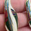 Thumbnail: VINTAGE CLOISONNÉ ENAMEL EARRINGS GOLD TONE MULTICOLOURED