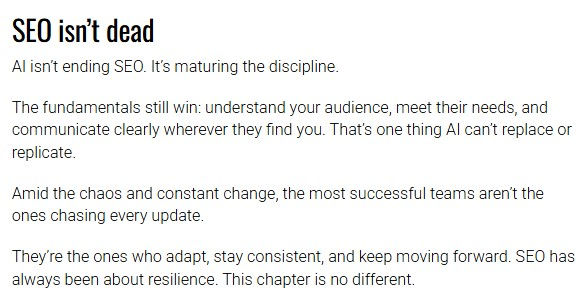 SEO isn’t dead