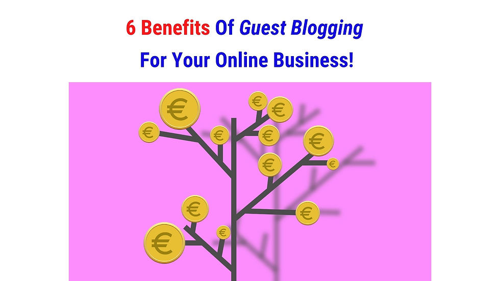 Benefits Of Guest Blogging