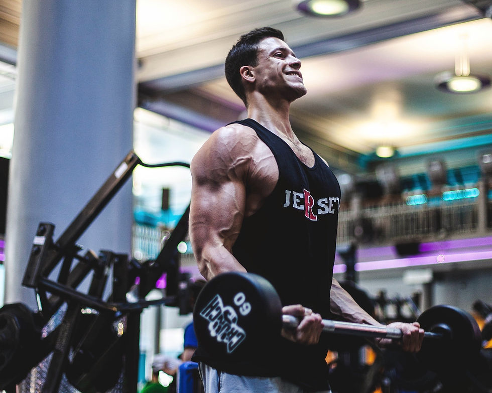 muscle mass gaining, weight lifting.