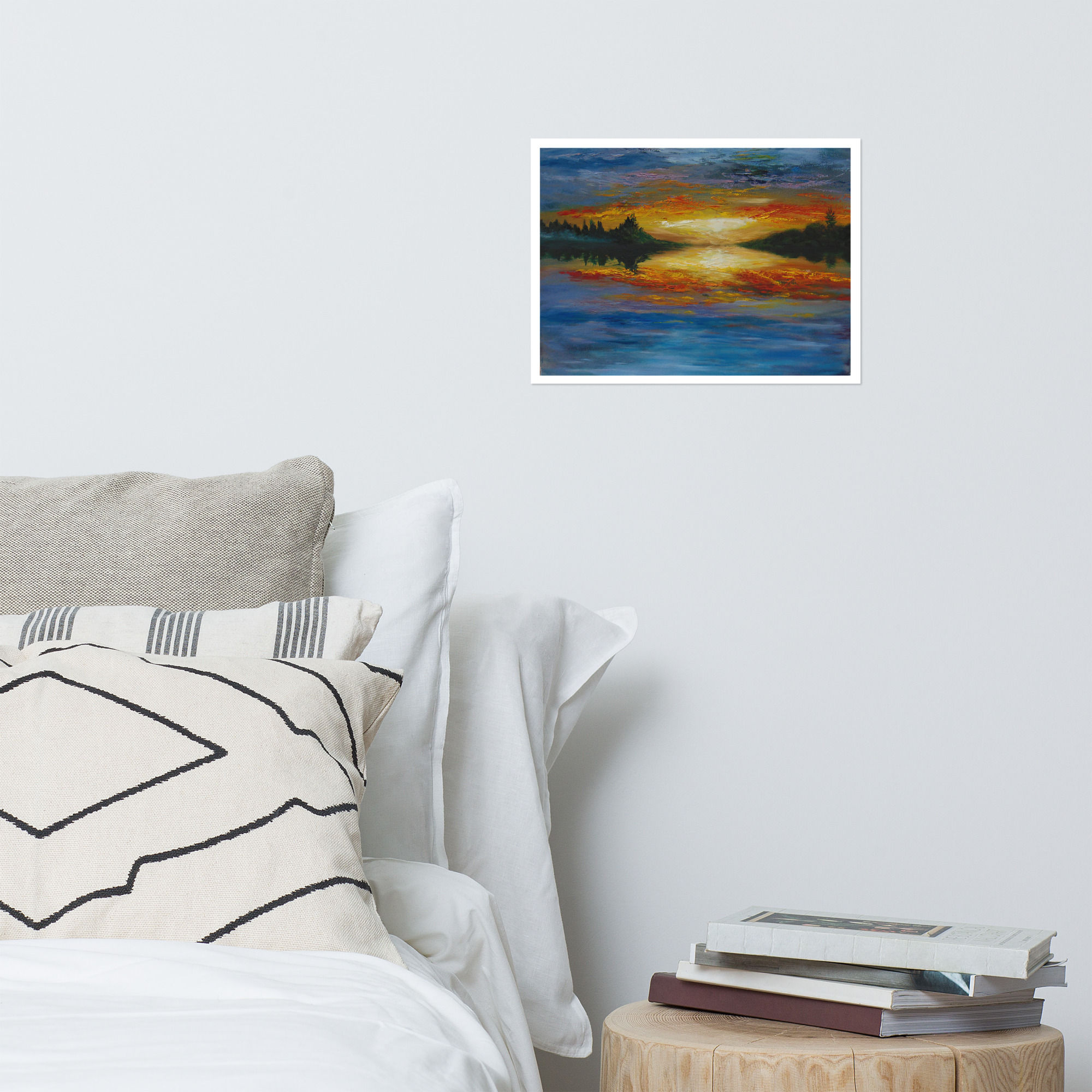 Sunset from Deck, Enhanced Matte Print