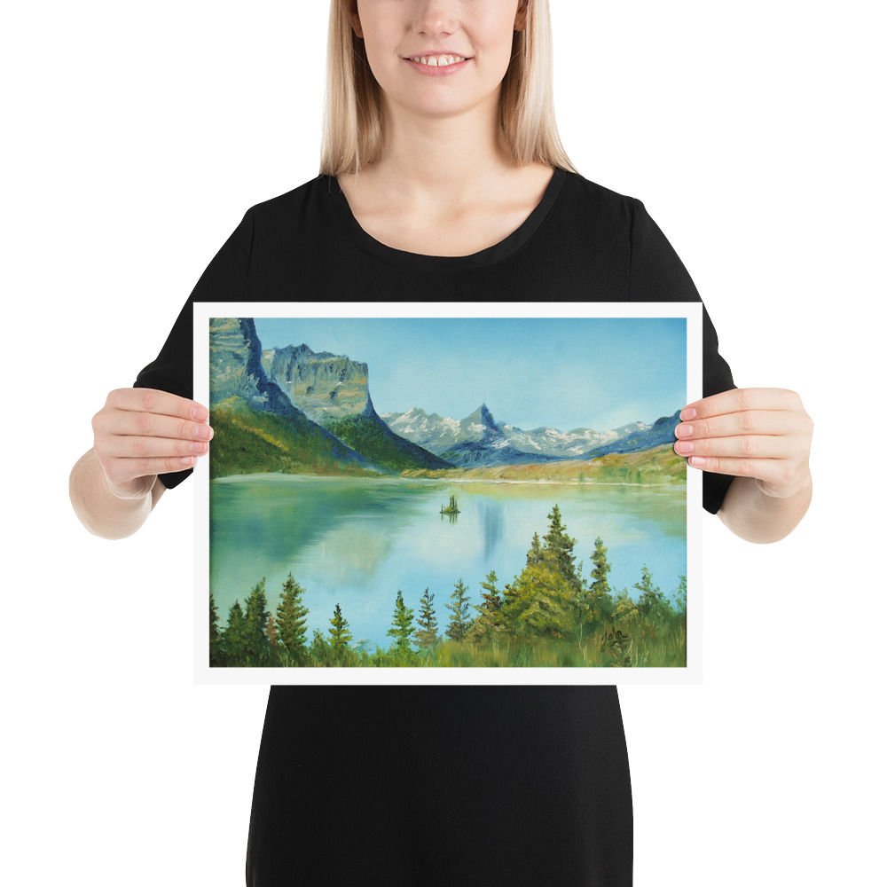 Lake St Mary, Matte Print