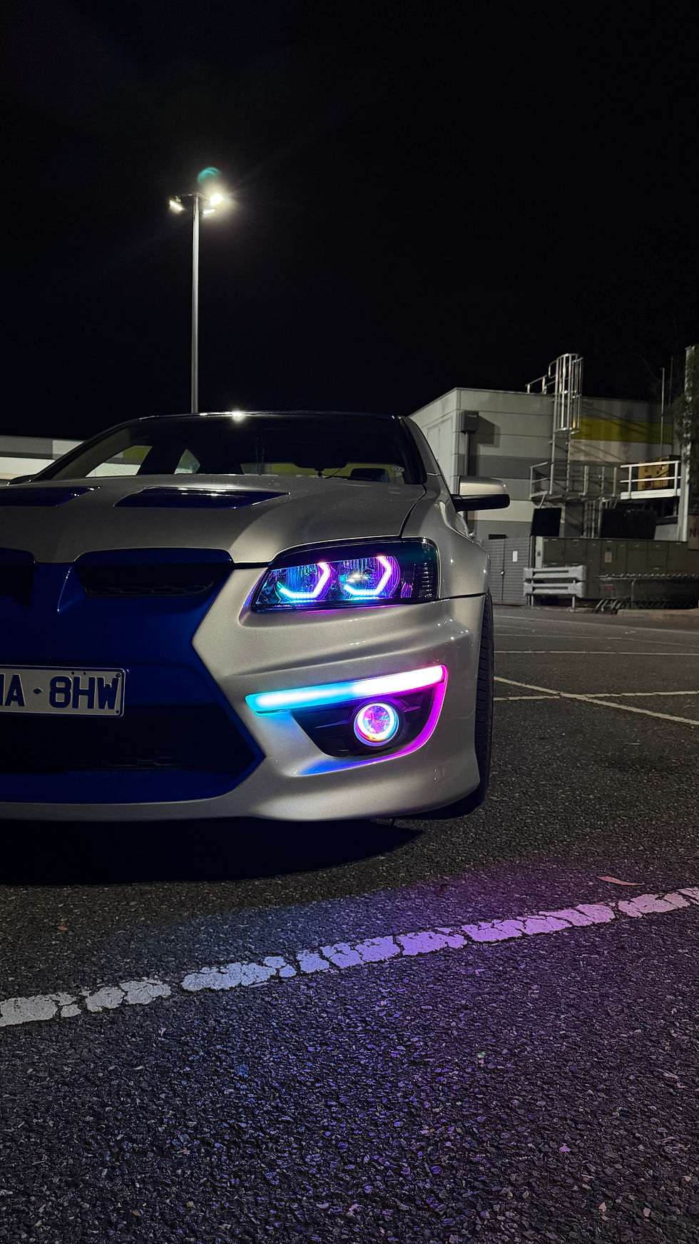 Thumbnail: Holden 2006-2013 VE RGB LED headlights halo