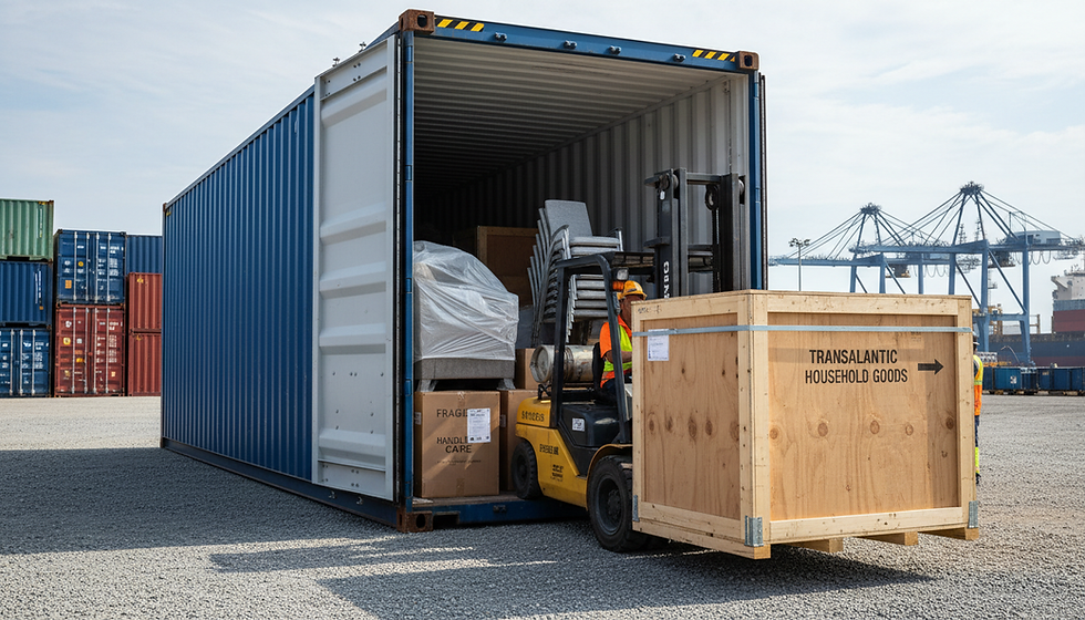 US and Canada Customs Rules for Household Goods Shipping