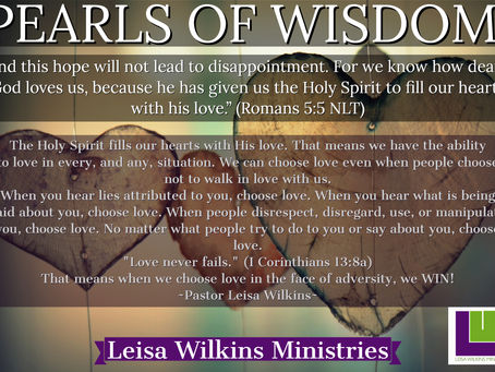 PEARLS OF WISDOM!