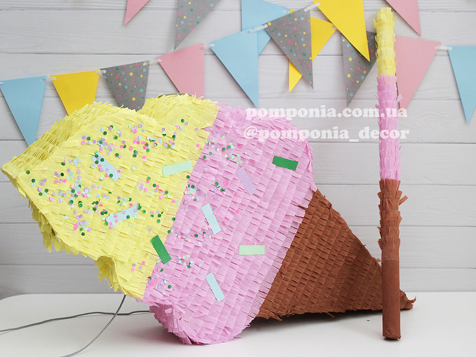 Прев'ю: Піньята "Морозиво"