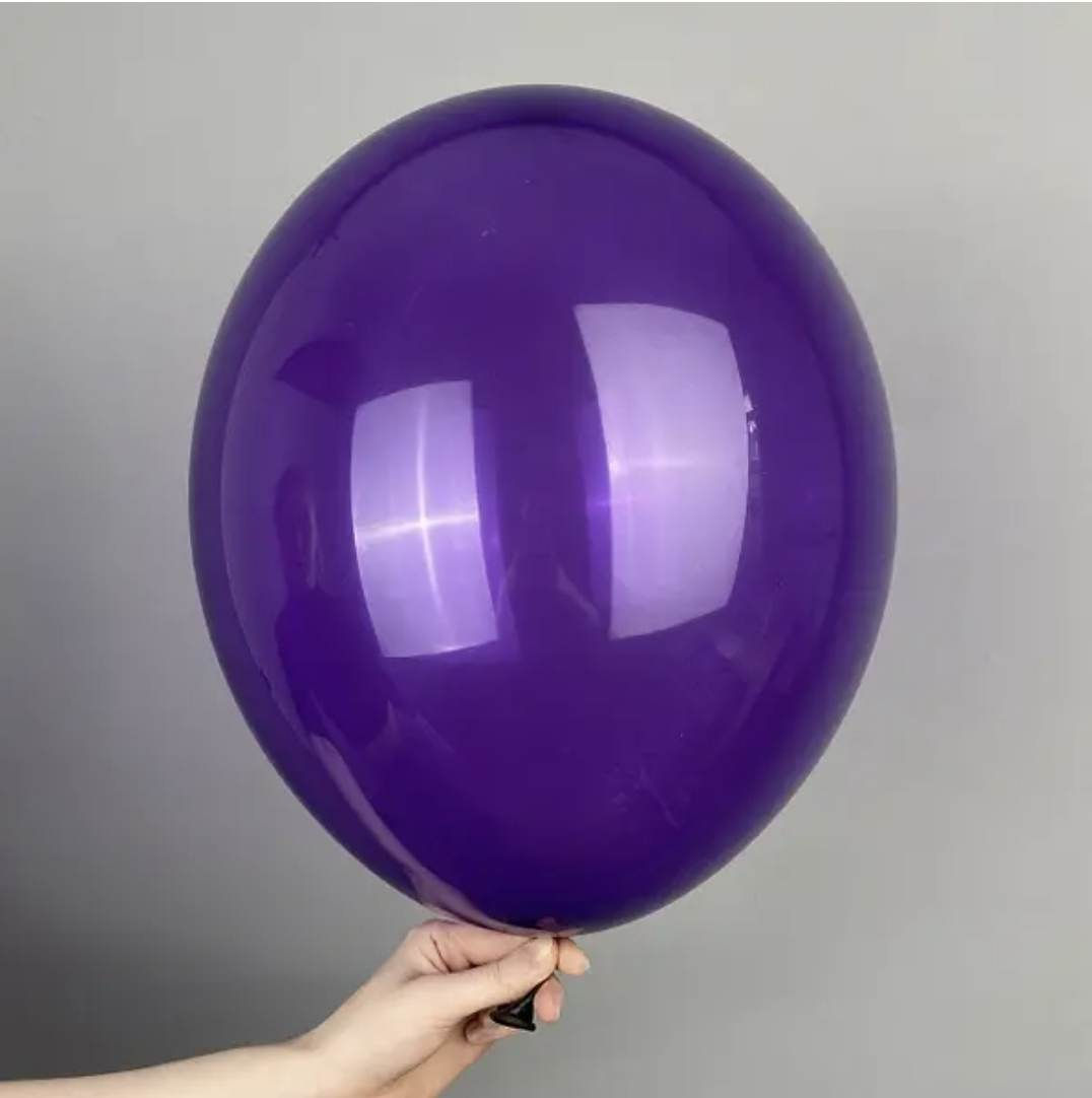Куля 12" BELBAL-ББ кристал 023 фіолетовий