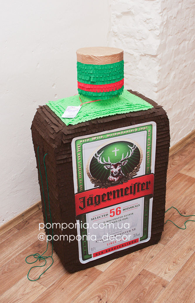 Thumbnail: Піньята "Пляшка  Jägermeister"