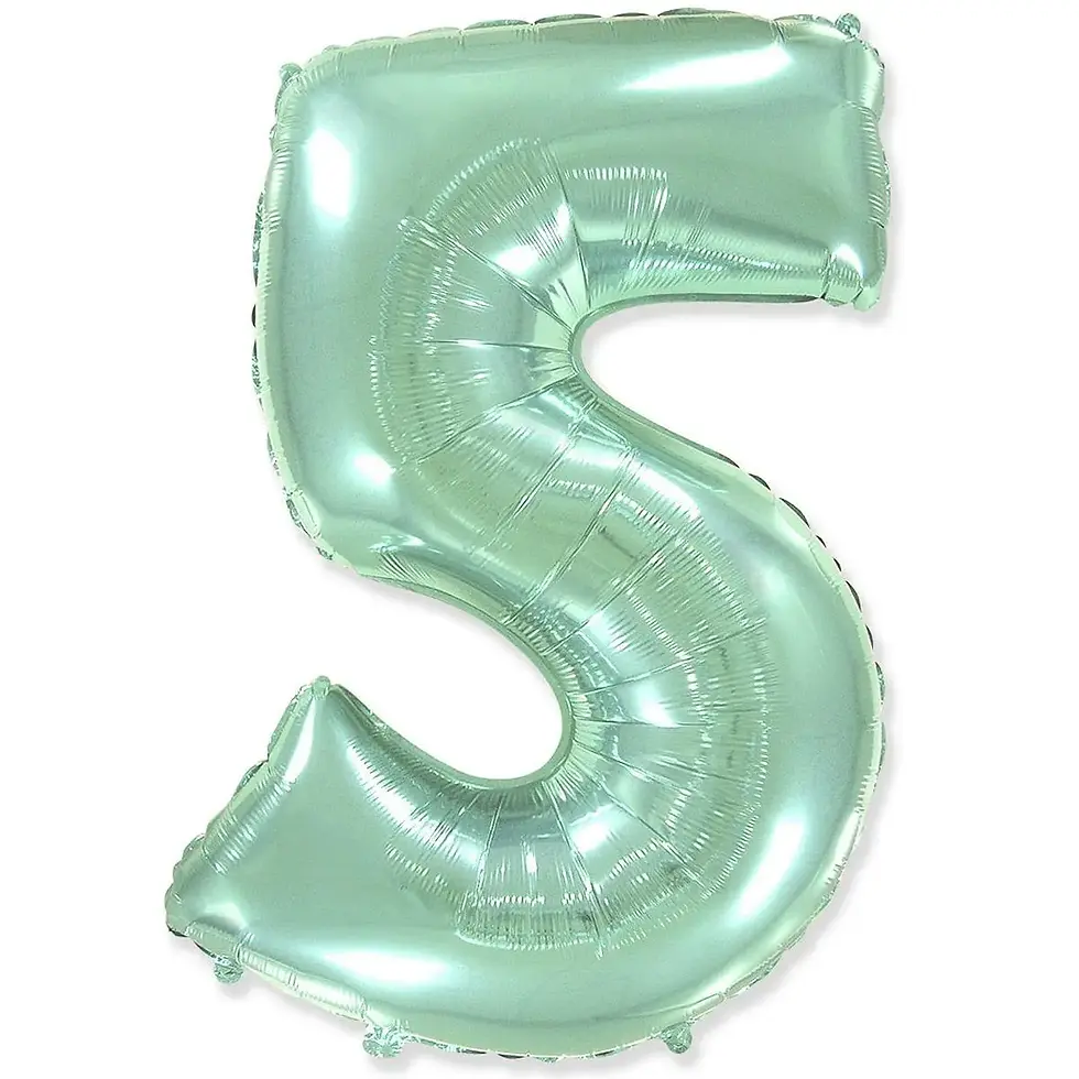 Прев'ю: Цифра FLEXMETAL 40" М'ятна 0-9