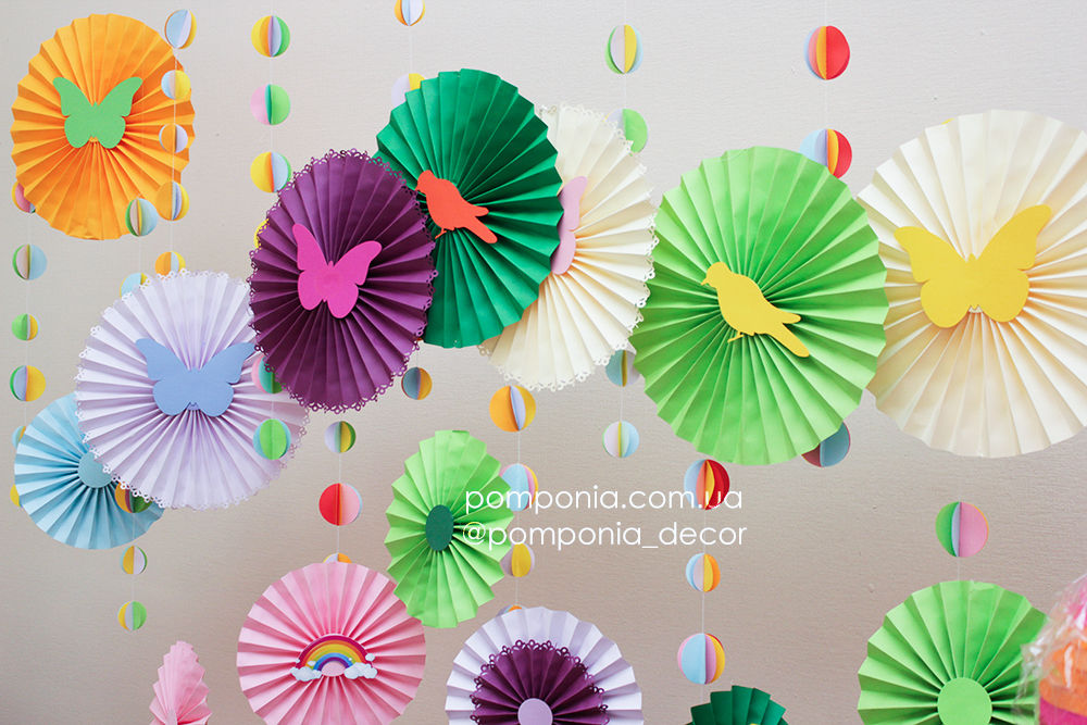 Набір гармошек "Пташки"