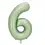 Прев'ю: Цифра 30" (76 см) КИТАЙ оливкова під гелій 0-9
