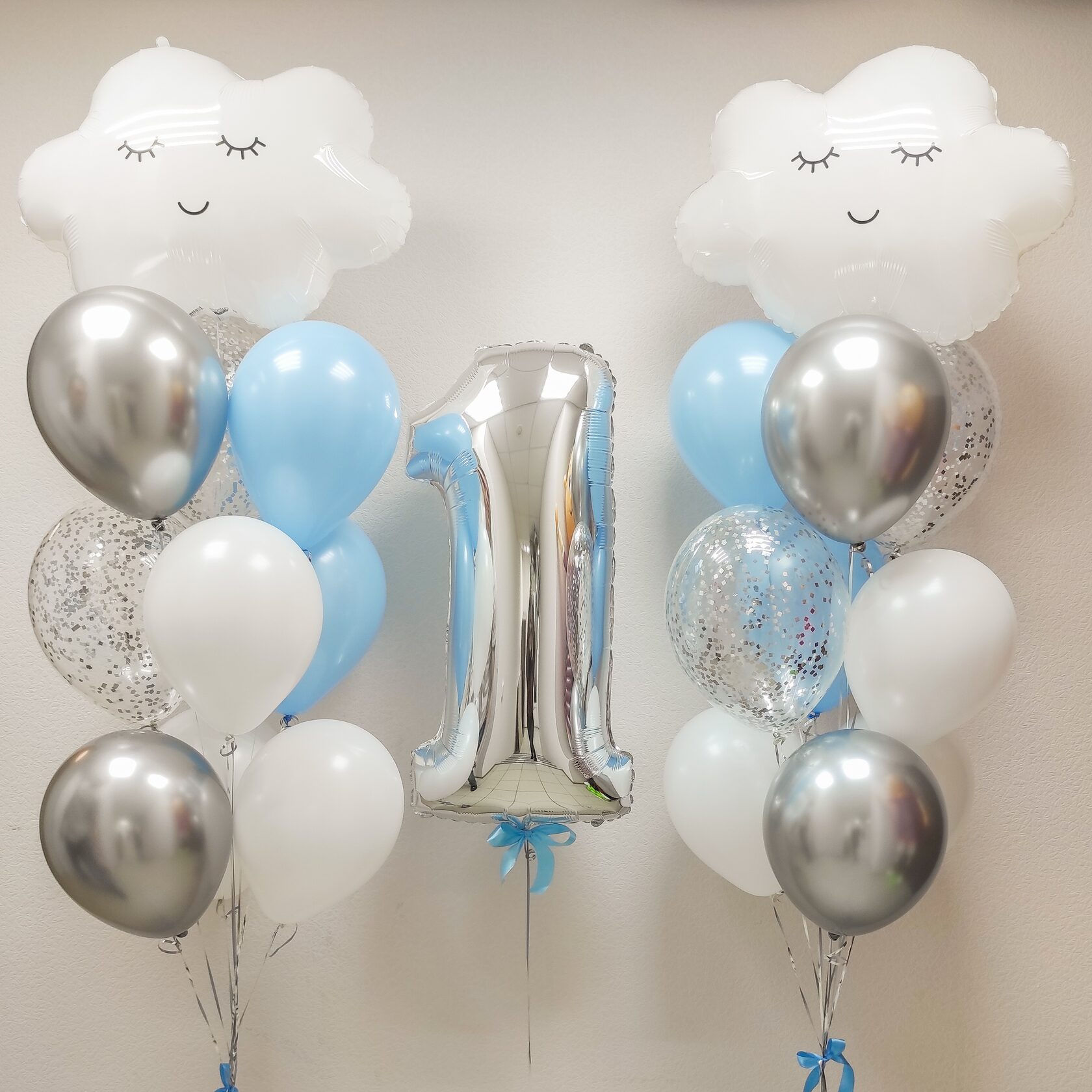 Композиція "Білі хмарки"