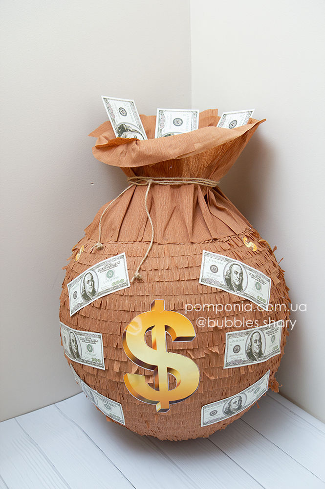 Прев'ю: Піньята Мішок з грошима