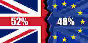 Infograph on the UK's EU Referendum vote
