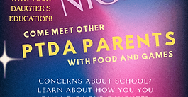 INFO NIGHT - Meet PTDA Parents