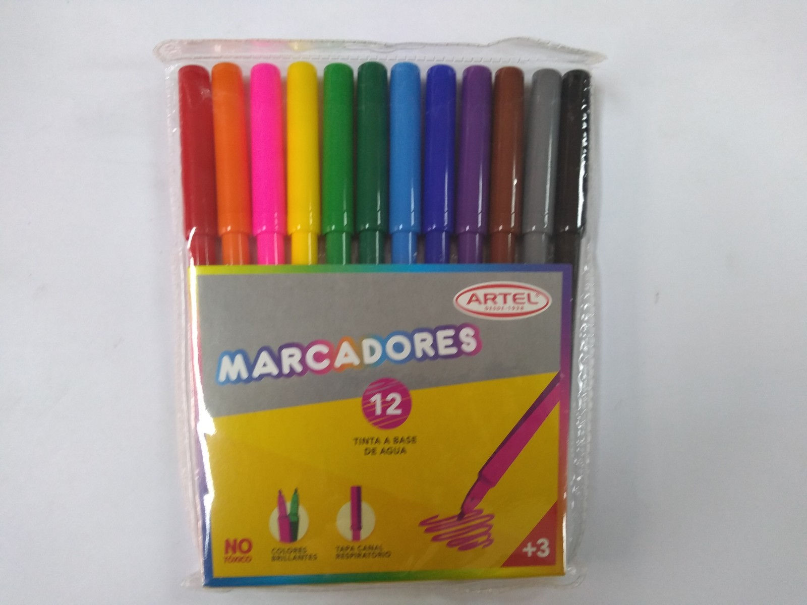 Marcadores 12 colores ARTEL