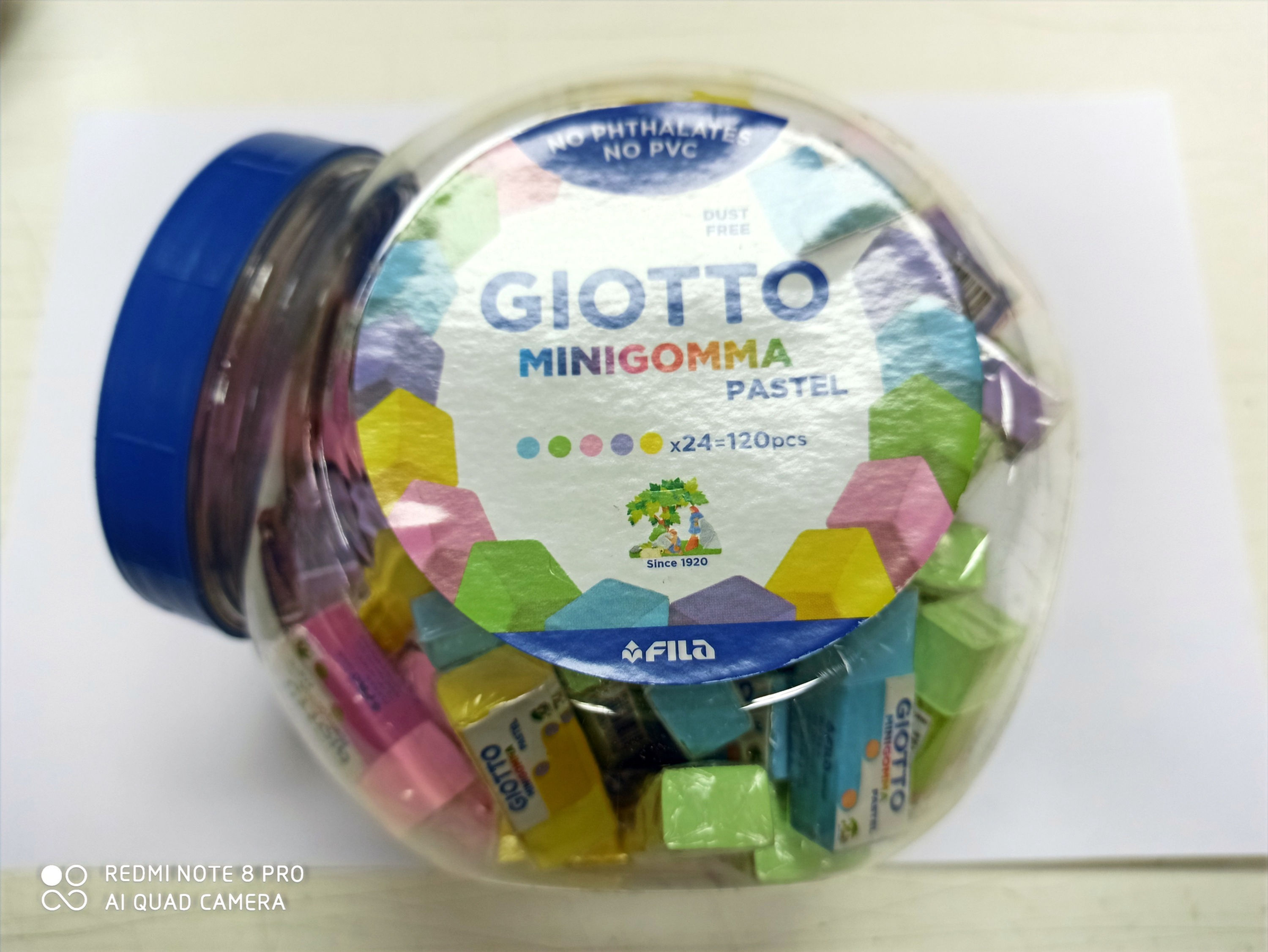 Gomas de borrar GIOTTO 120 pcs.