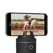 Pivo is an application that works with a smart phone to video by tracking the person or horse. It can rotate 360 degrees to follow the subject being videoed.