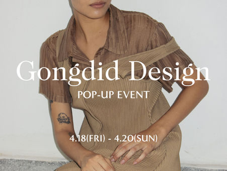 日本初上陸!タイ発のレディースウェアブランド「Gongdid Design(ゴンディッド・デザイン)」のPOP-UP EVENTを開催!