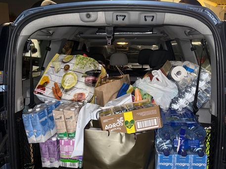 Agrupamento 902 promoveu recolha de bens em resposta aos efeitos da tempestade Kristin