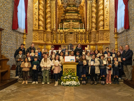 Catequese celebrou a Festa da Palavra com os catequizandos do 4.º ano