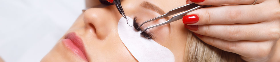 Wimpern zupfen