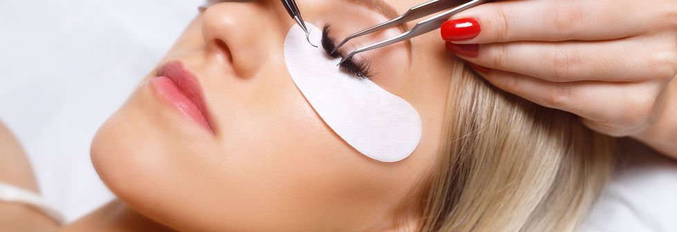 Wimpern zupfen