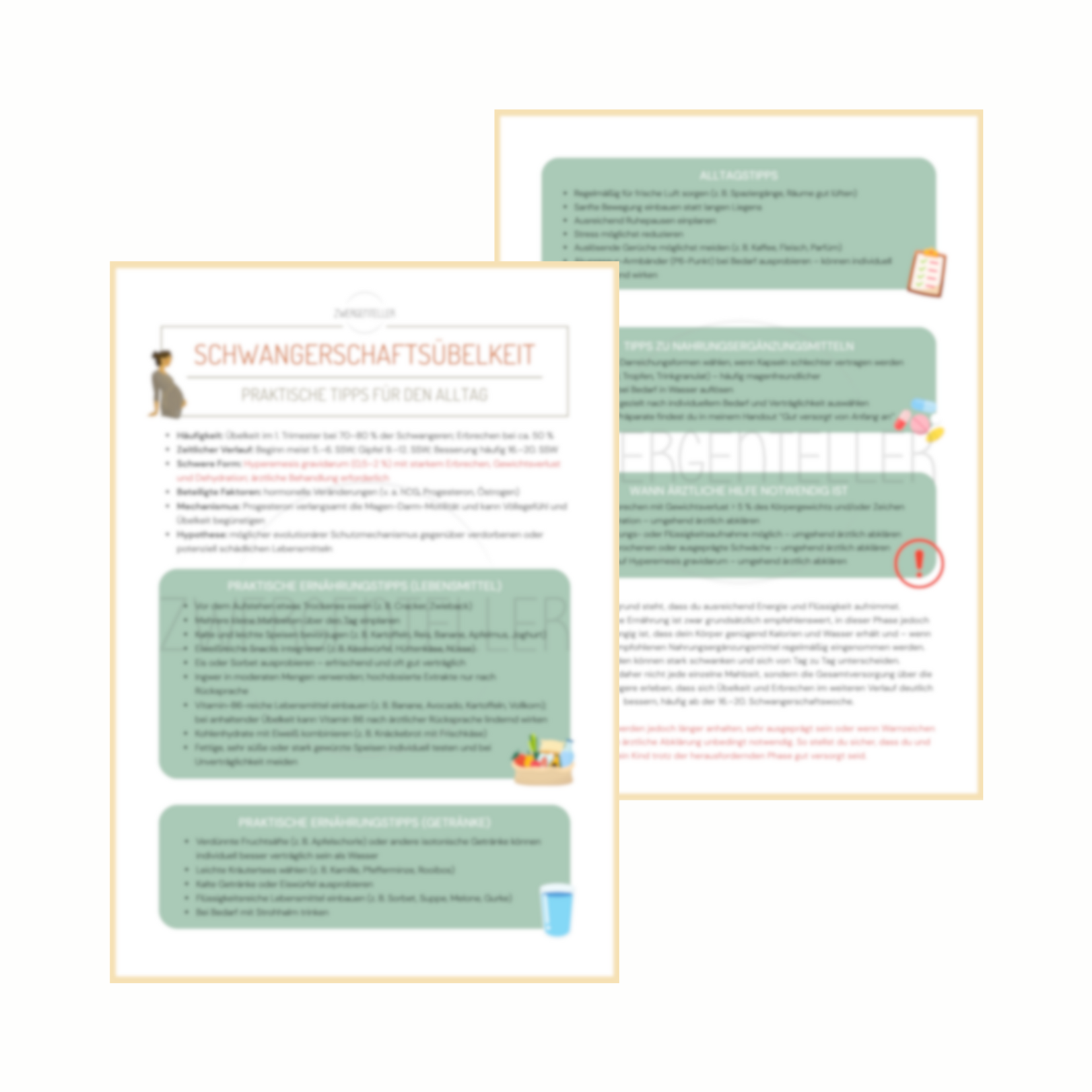 Tipps und Tricks bei Schwangerschaftsübelkeit