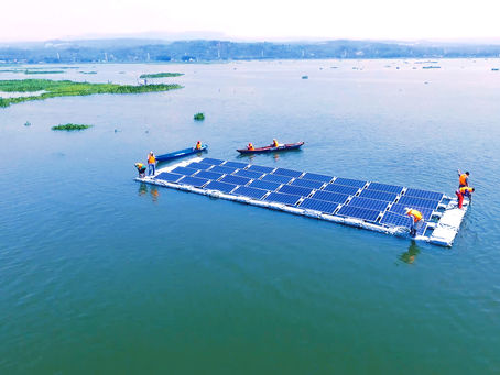 Renewable energy firm launches floating solar power farm in Rizal