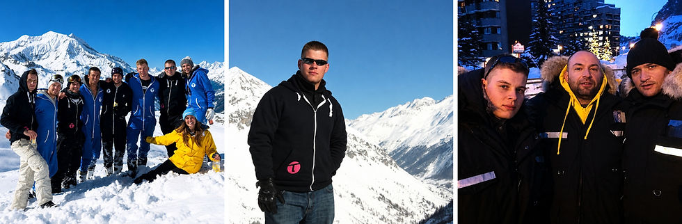 Early alpine security operations showing the experience behind Eame Hill International's French Alps services