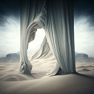 AI Generated Image - A gateway to a dystopian dreamscape