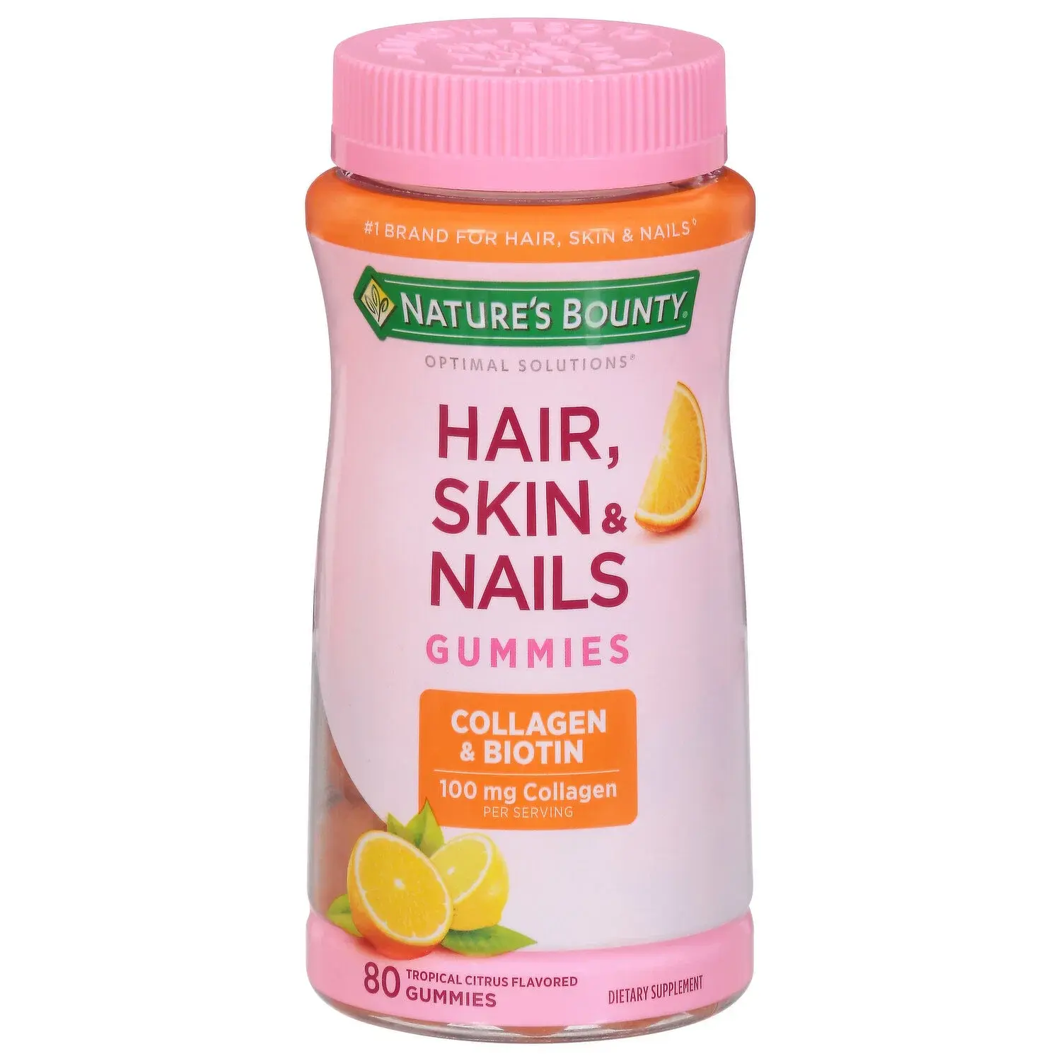 Nature's Bounty Women's Multivitamin Tropical Citrus Gummies,  80ct