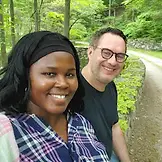 A couple that syated with us at The New Holiday House.