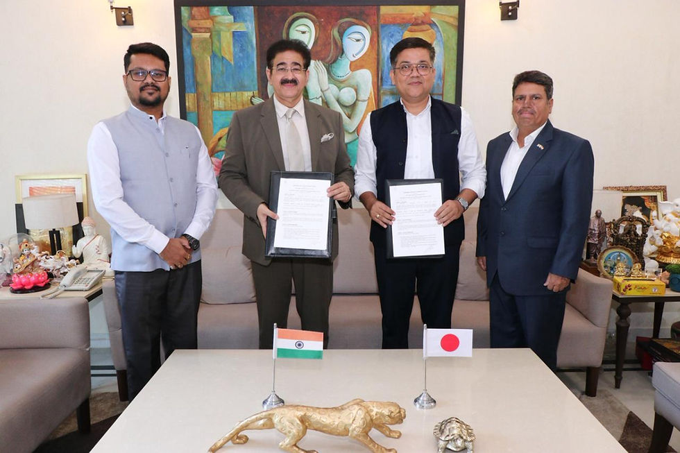 IJCC and ICMEI sign MoU in Noida to strengthen India-Japan relations